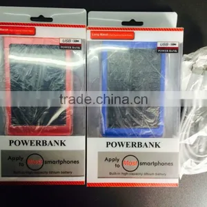 High Quality Solar Power Bank Capacity 10000mAh With AC Charger and USB Cord for Mobile Phones and USB Devicecs thumbnail-1