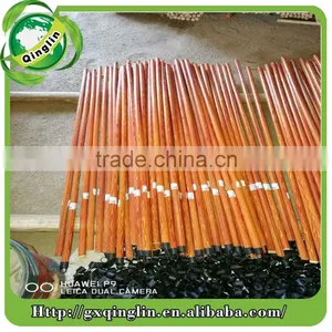Painted Wood Grain Poles With Long Plastic Cap and Greece Italian Thread thumbnail-1