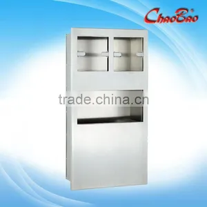 Cardboard Roll Into the Wall With Trash thumbnail-1