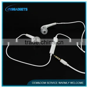Flat Wire Cable High Quality Earphone With Mic in Ear Earphone thumbnail-1