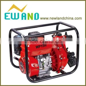 High Pressure Double Impeller 1.5inch 2inch Gasoline Water Pump for Irrigation thumbnail-1