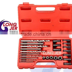 25PCS Aircraft Tool Screw Extractor Drill and Guide Set thumbnail-1