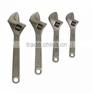 Y02007 Carbon Steel Drop Forged Adjustable Wrench thumbnail-1