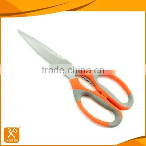9.8" LFGB Hot Sale PP+TPR Handle Kitchen Use Scissors thumbnail-1