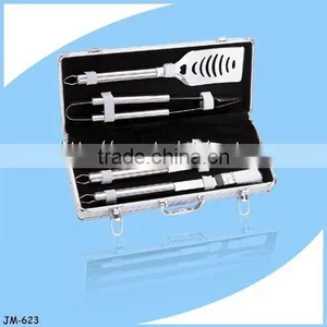 5pcs Stainless Steel BBQ Set thumbnail-1