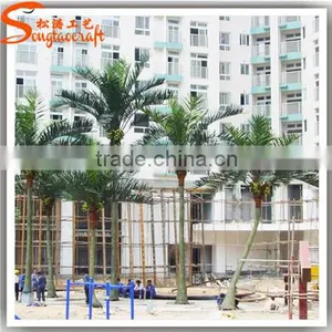Hot Sale Outdoor Landscaping Artificial Fake Coconut Tree Decoration Palm Tree Dubai thumbnail-5