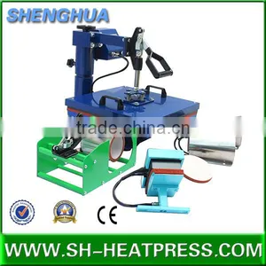 6 in 1 Multifunctional Heat Press Transfer Machine for Tshirt Mug Plate Cap thumbnail-3