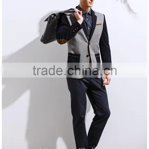 2016 Top Brand Tailor-made Coat Pant French Suit for Men thumbnail-3