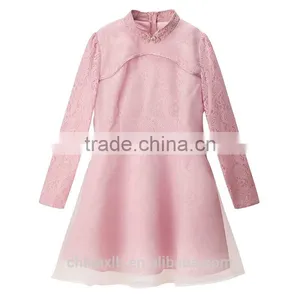Winter Chinese Traditional Elegant Plain Velvet Cheongsam Dresses for Women thumbnail-6
