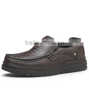 China Brand Formal Business Men's Shoes Casual Fashion Sample for Male, Men Casual Shoes With Top Layer Leather Made in Jinjiang thumbnail-4