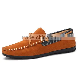 Made in China Factory Fashion Casual Loafers Peas Shoes Sample for Men, Adults Leather Casual Men Shoes Fashion High Quality thumbnail-1