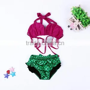 Swimmable Mermaid Tail Costume Swimwear Princess Mermaid Bikini Swimsuit thumbnail-4