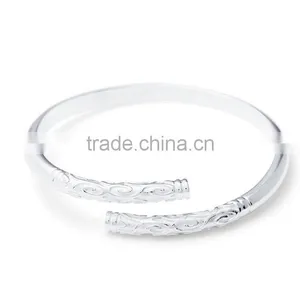 F20082N Silver Painted Bracelet for the Year of Monkey thumbnail-2