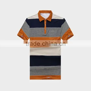 2015 Men's Bulk Polo Shirt With Breton Stripe thumbnail-2