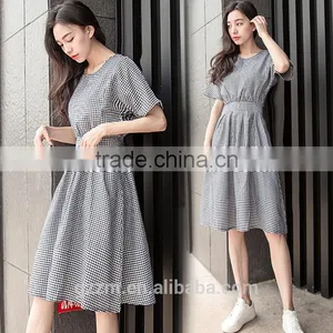 2017 The New Party Clothing Morden Women Dress With Short Sleevess thumbnail-1
