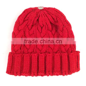 Myfur Wool Hat Wholesale Real Raccoon Fur Pom Pom Warm Adults Beanie thumbnail-4