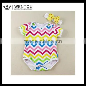 Kids Wear Organic Cotton Baby Romper Boy Sleeper thumbnail-4