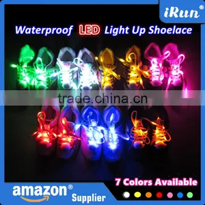 Christmas Night Crazy Shoe Laces Flashing Led Shoelaces Light Up Shoelace Glow In The Dark - Top Quality LED White Shoelaces thumbnail-6