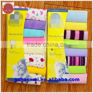 High Quality Newborn Wash Cloth Infant Hankerchief Baby Face Towel thumbnail-1