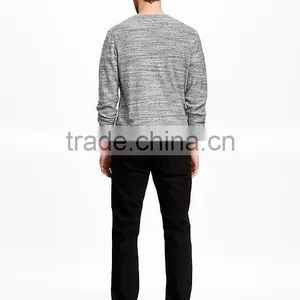 Comfortable Sweater Textured Crew-Neck Sweater For Men thumbnail-5