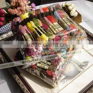 100% Similar DMC 447 Cotton Thread,cross Stitch,cotton Thread,skein thumbnail-6