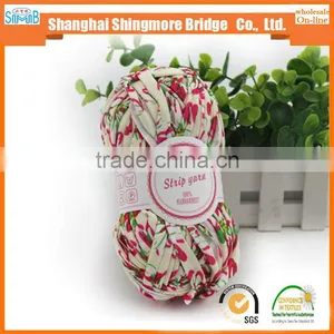 Online Shopping Knitting Yarns China Supplier Best Wholesale Oeko Tex Certified Polyester Fabric Printed t Shirt Yarn Crochet thumbnail-5