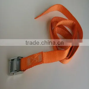 Cam Buckle Strap Webbing in Ratchet Tie Down Cam Buckle With Hooks and Rings Best Price by China Manufacturer thumbnail-4