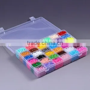 36 Color 5mm Perler Beads 12000pcs Ironing Beads Colorful Fuse Hama Beads Toys for Kids thumbnail-4
