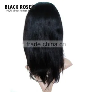 Brazilian Lace Frontal Wigs 100% Brazilian Remy Human Hair Wigs for Women thumbnail-2