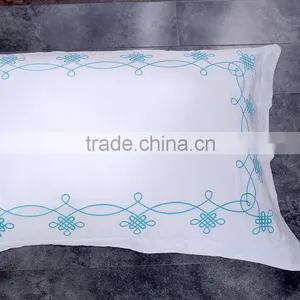 Factory Derict Price 100% Cotton Bed Sheets for Home Hotel OEM Size Available thumbnail-3