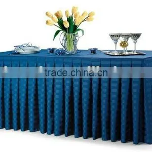 Polyester Banquet Table Skirting and Table Skirts and Table Linen thumbnail-1