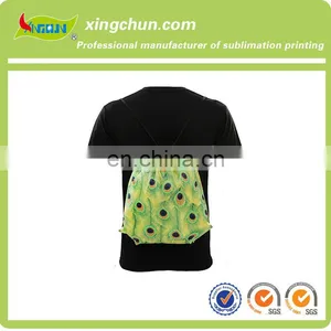 Cheap Custom Drawstring Pouch Backpack Travel Bag thumbnail-3