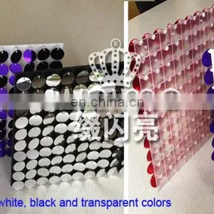 2017 Glitter Sequin Panel Air Moving Billboard Advertising thumbnail-5