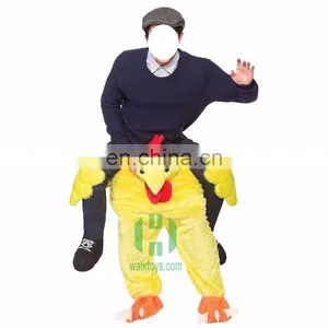 HI CE Popular Bear Costume Adult Plush Yellow Bear Animal Anime Costumes for Men thumbnail-2