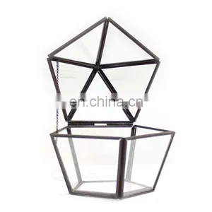 Terrarium Glass Geometric Terrarium Indoor Plants House Decoration thumbnail-1