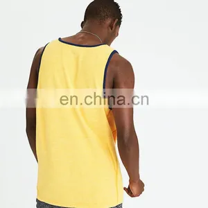 Men Gym Fitness Tank Tops Cotton With Target Artwork thumbnail-2