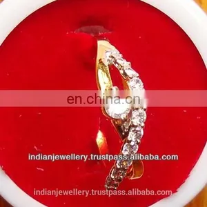 Cz Jewelry Finger Rings Exporter, cz Ring Jewellery Ring Manufacturer thumbnail-4
