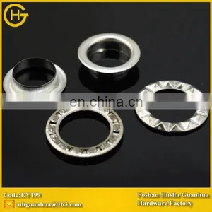 Rhinestone Nickle Metal Brass Eyelet Washer thumbnail-1