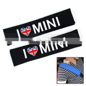 Full Cotton Eco-Friendly Car Safety Seat Belt Cover/ Seatbelt Shoulder Pads thumbnail-1