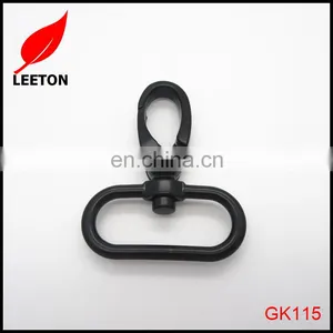 Zinc Alloy 32mm Black Bag Metal Snap Hook thumbnail-1