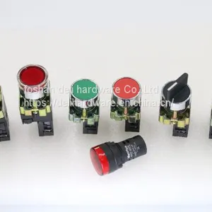220VAC Flush Red and Green Push Button Switch thumbnail-2