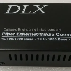 HD IP Camera to Fiber Converter Gigabit Ethernet Fiber Optic Transmitter and Receiver Single Port Fiber Media Converter thumbnail-2