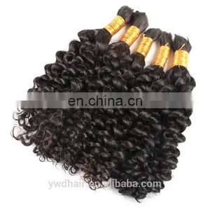10-34inch 8A Best Quality Original Brazilian Human Hair Afro Kinky Bulk Human Hair Afro Kinky Hair For Braiding thumbnail-1