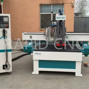 Pneumatic RD1350 CNC Router With 2 Spindles And Boring Unit thumbnail-1