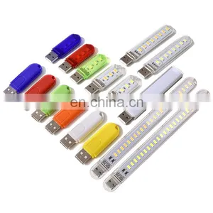 Portable Mini Usb Led Light Charging Treasure USB Night Light With Touch Switch thumbnail-3