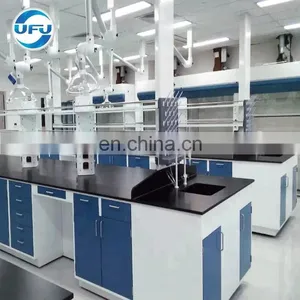 Central Workbench Steel Structure for Chemical Laboratory thumbnail-1