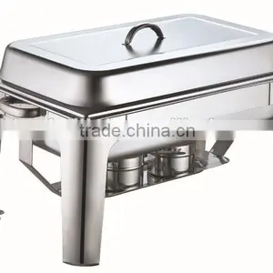 Low Price Stainless Steel Electric Buffet Chafing Dish With Handles thumbnail-2