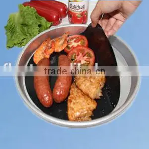 Reusable Non-stick Black Teflon BBQ Baking Grill Sheet Mats thumbnail-1