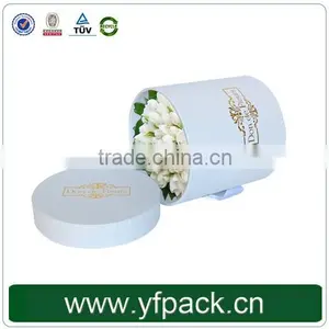 Luxury Paper Tube Gift Packaging Flower Boxes With Own Logo thumbnail-3