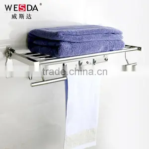 Wesda Decorative Foldable Hotel Style Bathroom Storage Rack 8832 Quality Choice thumbnail-3